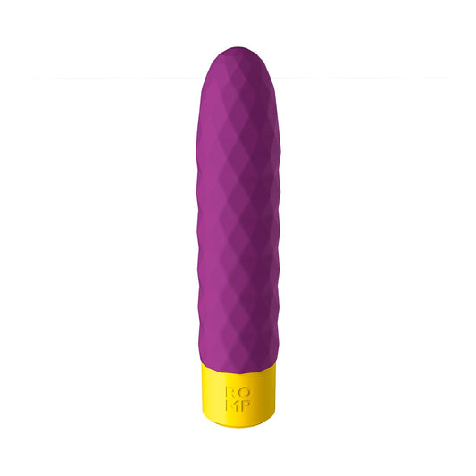 Romp - Beat Rechargeable Silicone Ribbed Classic Vibrator