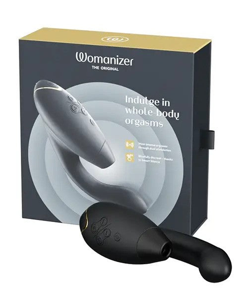 Womanizer - Duo 2 Pleasure Air Clitoral Stimulator and G-spot Vibrator
