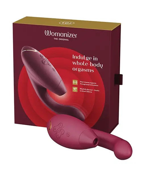 Womanizer - Duo 2 Pleasure Air Clitoral Stimulator and G-spot Vibrator