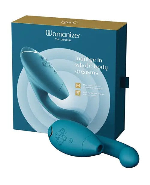 Womanizer - Duo 2 Pleasure Air Clitoral Stimulator and G-spot Vibrator