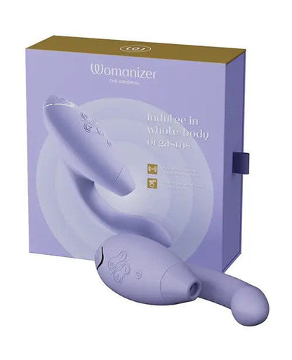 Womanizer - Duo 2 Pleasure Air Clitoral Stimulator and G-spot Vibrator