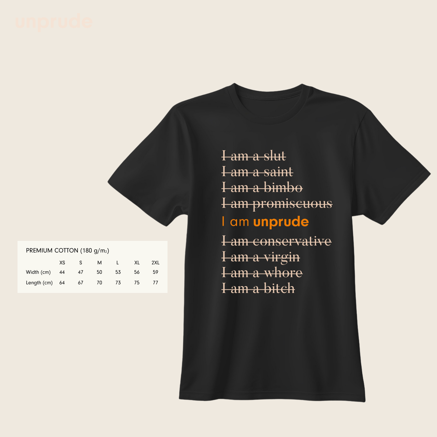 I am Unprude Shirt