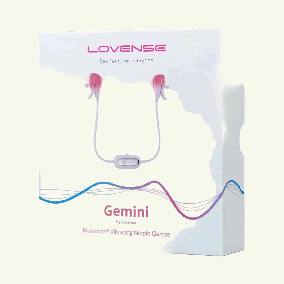 Lovense - Gemini App Controlled Vibrating Nipple Clamps