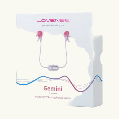 Lovense - Gemini App Controlled Vibrating Nipple Clamps
