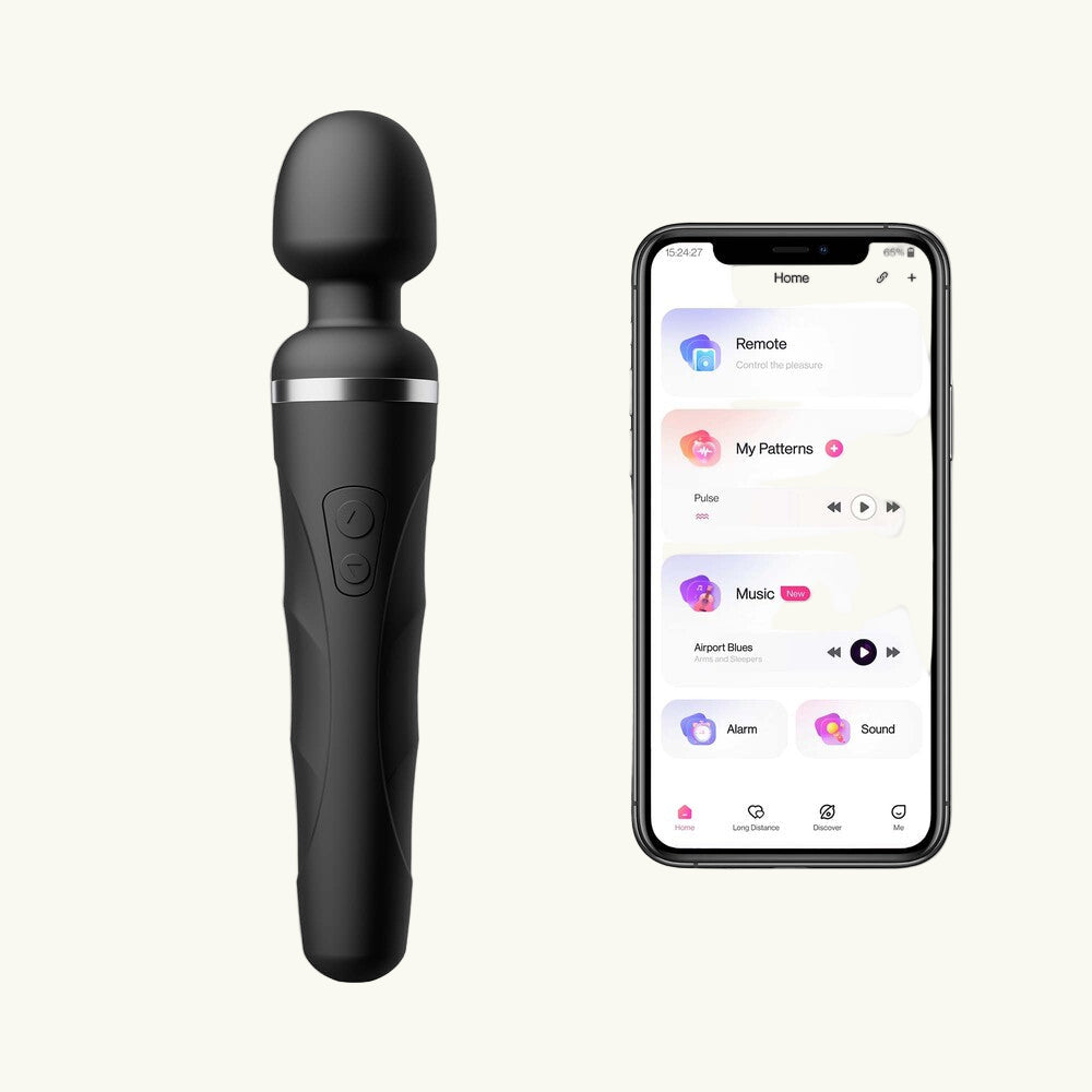Lovense - Domi Wand 2 App-Controlled Super Powerful Vibrator
